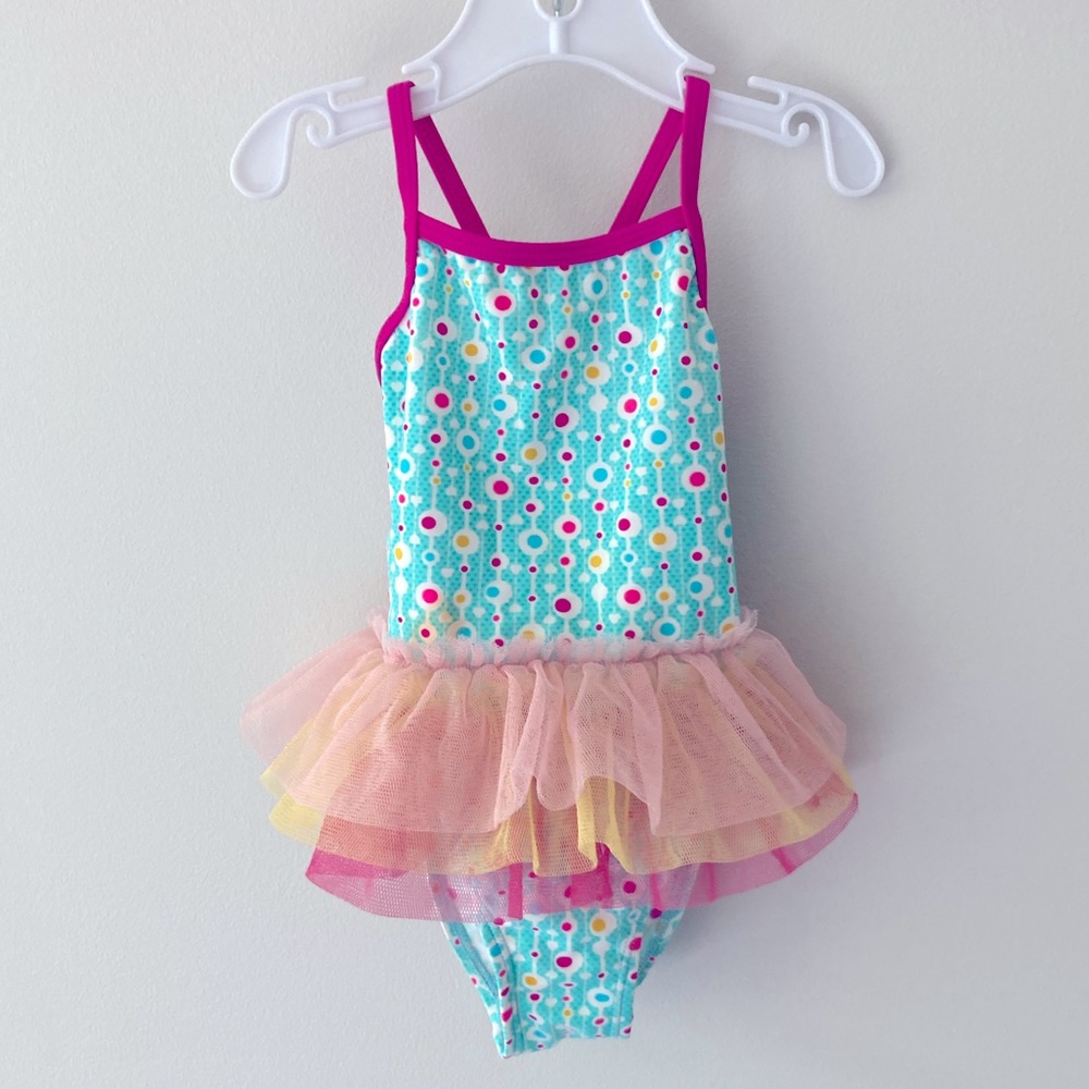 Nevada Toddler Girl One Piece Swimsuit